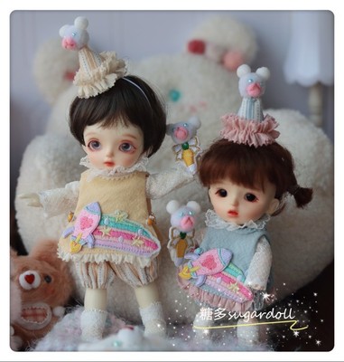 taobao agent Sugar Duo*Magic Bear*BJD1/8 points Holala size BJD doll clothing set