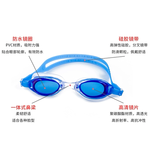 Водонепроницаемый универсальный аквапарк без запотевания стекол для взрослых подходит для мужчин и женщин для плавания