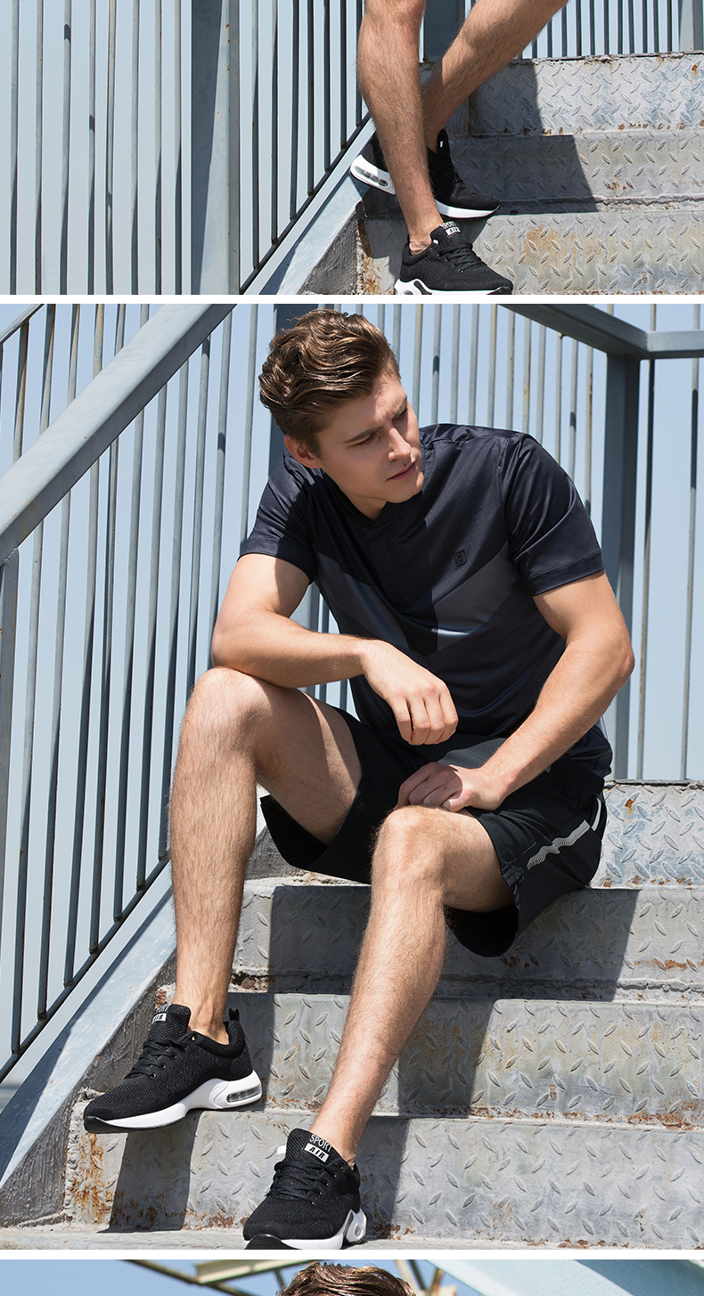 [Tự vận hành] vansydical Fan Stik Golf Men Áo thun ngắn tay mùa hè Áo phông thường - Áo polo thể thao áo polo nike