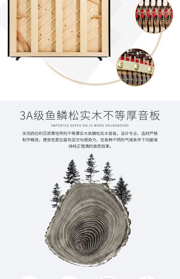 Đàn piano Kadansa hoàn toàn mới đàn piano thẳng đứng CP-6 dành cho người lớn chuyên nghiệp kiểm tra hiệu suất đàn piano tại nhà duong cam