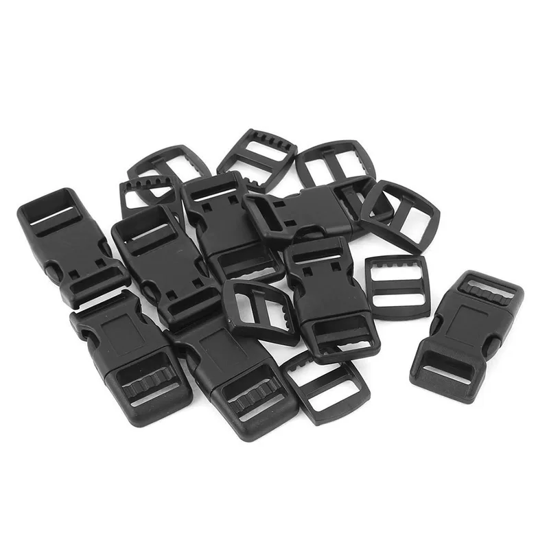 16pcs Backpack Rucksack Quick Release Buckle with Hook 16mm