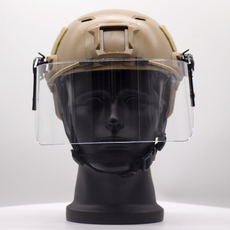 FAST BJ breathable riot safety helmet CS Protective field riding Tactical safety helmet Wind mirror mask