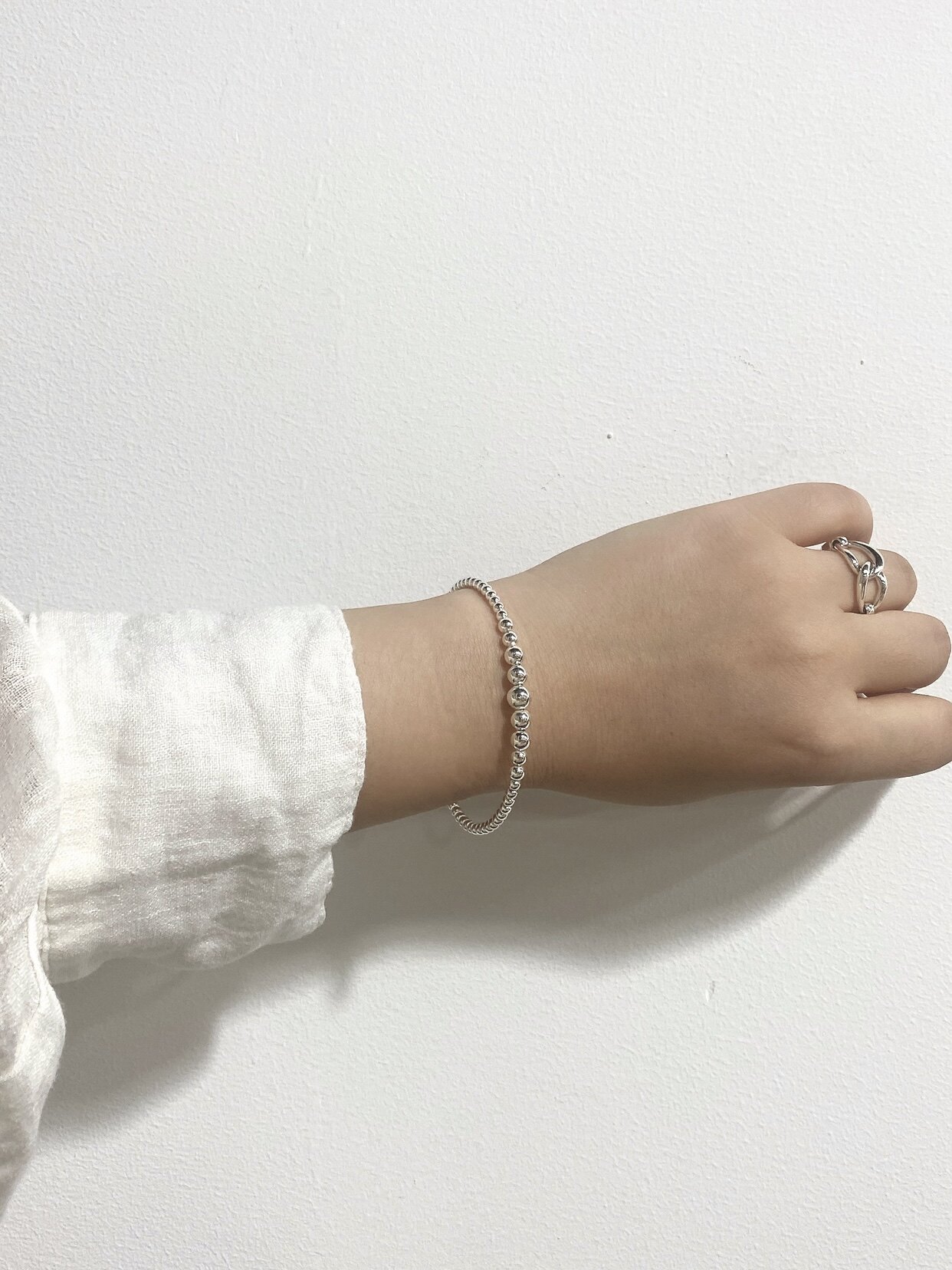 POWER Y|SEOUL SILVER JEWELRY| SMART HORSESHOE CLASP RING