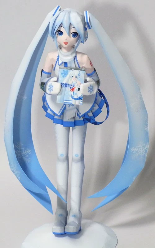 Làm bằng tay sáng tạo mô hình giấy Fantasea ROE32 Tự làm đồ handmade anime búp bê dễ thương quần áo tuyết Miku Hatsune Miku - Mô hình giấy