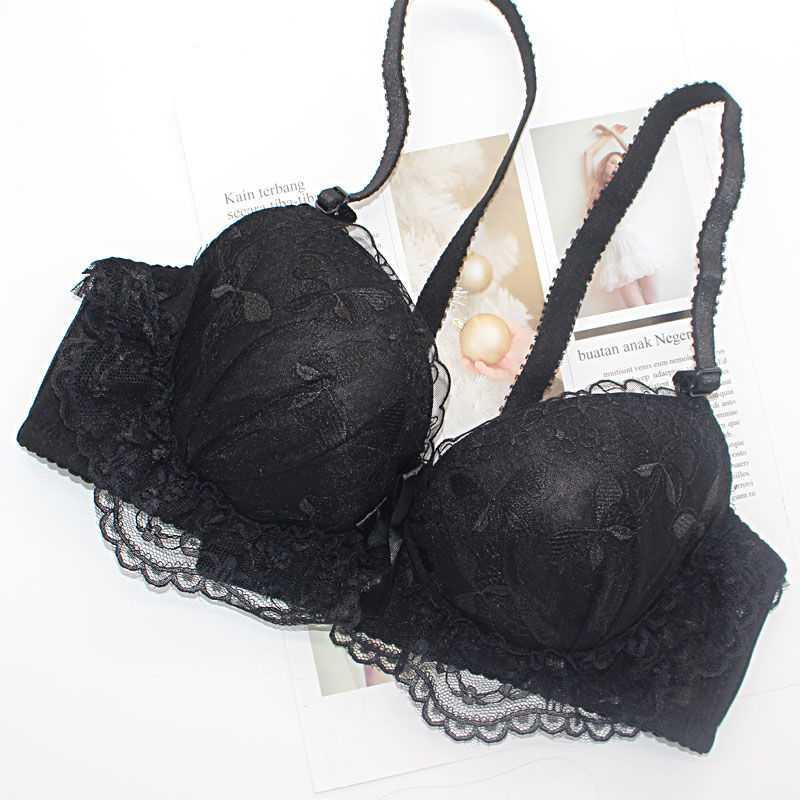 (Bra Set) Xuân Hè Mang bướm bên ren cô gái đồ lót bộ sưu tập sexy áo ngực thiết cốc mỏng.