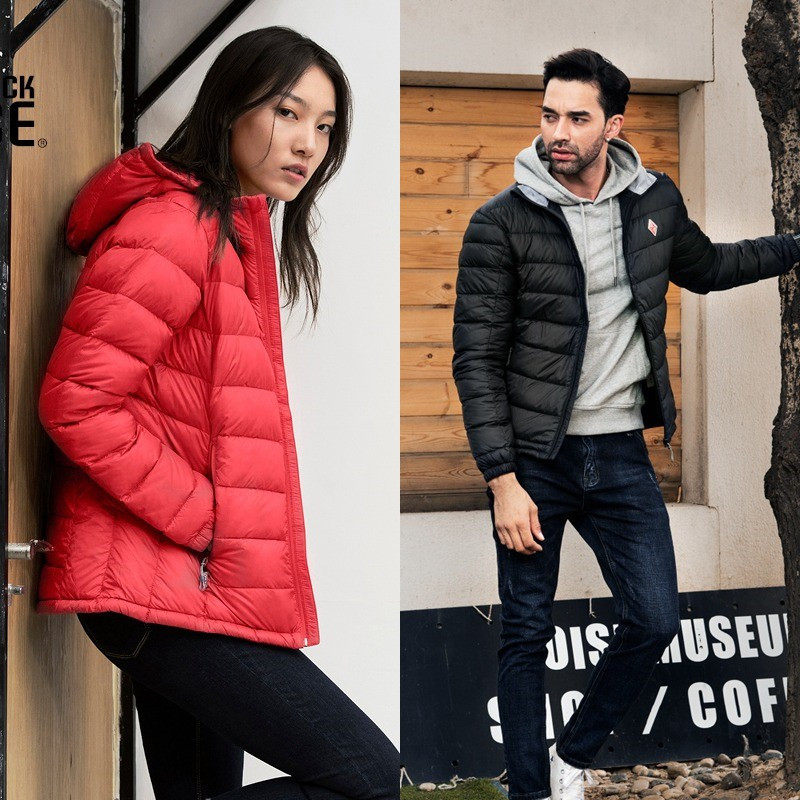 Black Ice Outdoor Super Light Ribs Down down jacket F8101 8102 8162 Men's and women's duvet Neri jacket Even hat