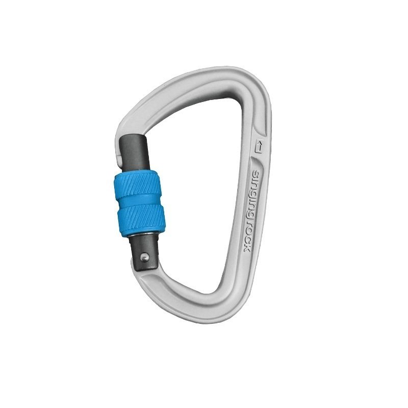 Soloc Singing rock extasy D type silk buckle main lock rock climbing and ice climbing protection