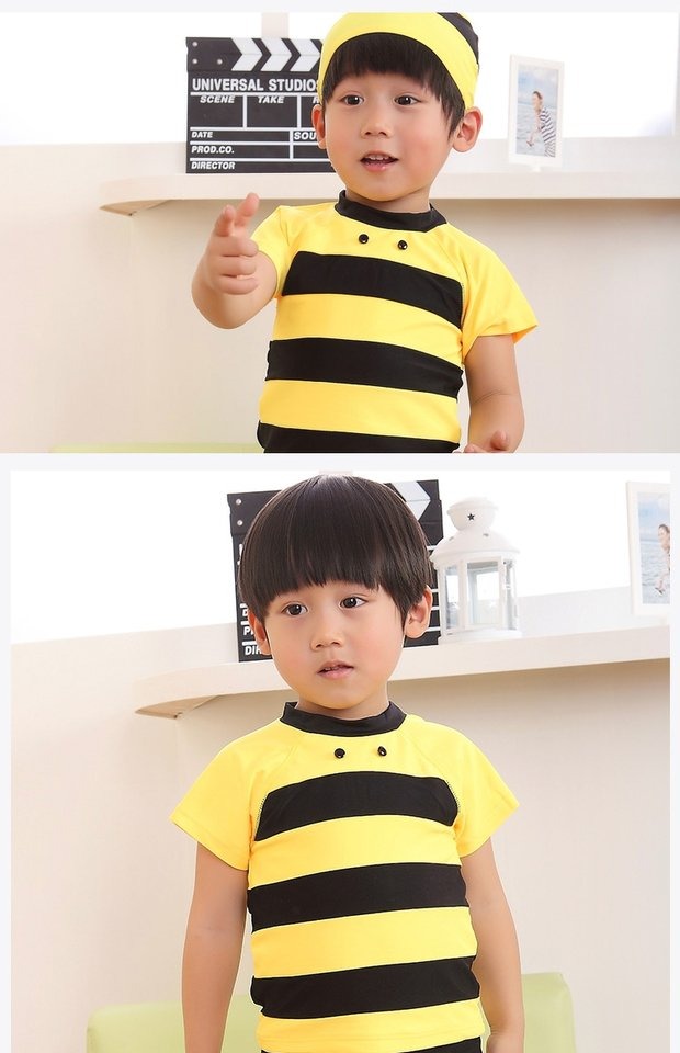Đồ bơi cho trẻ em Đồ bơi cho bé trai Bộ đồ bé trai Big Bee Spa đồ bơi cho bé 1-3-5-7 tuổi bộ đồ bơi cho bé gái