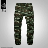 Мужские камуфляжные штаны для отдыха, свободный крой