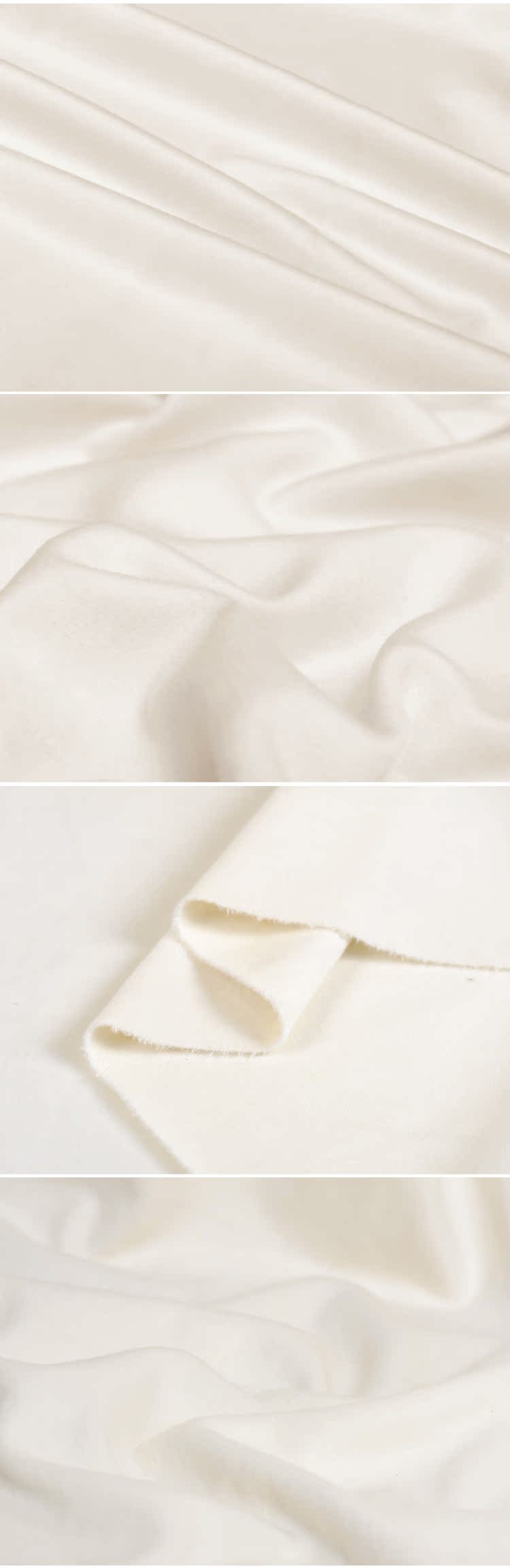 trắng mặt vải vải cashmere mùa thu và mùa đông áo khoác áo khoác len vải vải mềm và thoải mái này - Vải vải tự làm vải co dãn