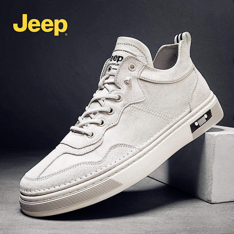 jeep gipulaj men's shoes spring autumn season air force 1 casual Martin boots men sports board shoes men high cylinder shoes