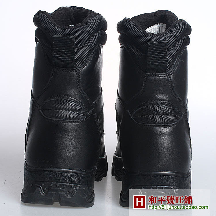 Bottes militaires pour homme en cuir - Ref 1402155 Image 8