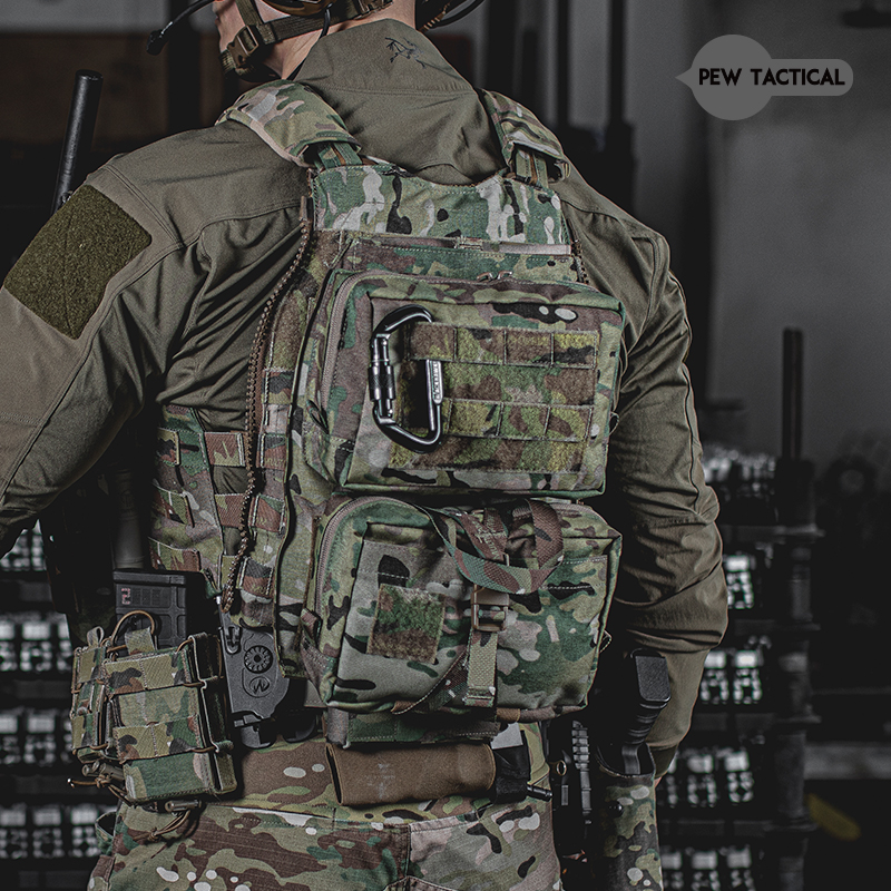 PEWTAC Tactical Vest Assault Back Panel Bag Water Bags Medical Five Months Flowers TYPE1 Saint-beetle Applicable