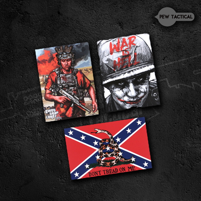 AK27 Tactical Illustration Sticker Series Tactical Sticker Military Car Sticker Suitcase Sticker Outdoor Sticker