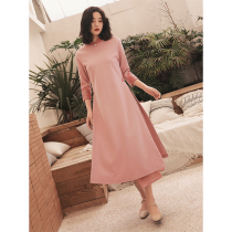 Mao Tong modified version of cheongsam dress female 2019 autumn and winter temperament long Chinese style retro Tang suit elegant