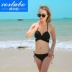 CAGUBO thép tấm ngực ngực tụ tập eo cao che bụng chia váy bikini Hàn Quốc áo tắm nữ nóng bỏng - Bikinis