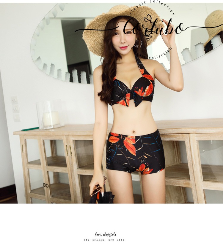 Cặp đôi đồ bơi mùa xuân nóng bỏng của CORTUBO Bộ đồ bơi ba mảnh dành cho nữ - Vài đồ bơi 	đồ đôi đi biển chụp hình cưới	