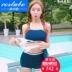 CORTUBO Đồ bơi nữ Counter thương hiệu Thép sinh viên Hỗ trợ Eo cao Thương hiệu Chia áo tắm Counter Bikini - Bikinis áo tắm 1 mảnh Bikinis