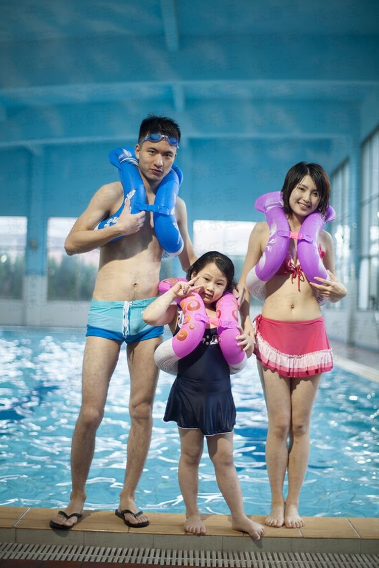 Vòng bơi cá CORTUBO bơi bốn vòng bơi nước đích thực dễ học thương hiệu dày lên - Cao su nổi phao bơi cổ cho bé