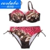 CORTUBO Bikini C D E F Cúp Ngực Lớn Bikini Có Gọng Gọng Gọng Áo Tắm Lớn Mỡ Tam Giác MM - Bikinis