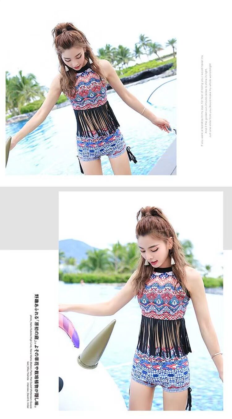 Quần boxer CORTUBO Cặp đôi Quần phù hợp Đồ bơi Nữ Đồ bơi Đồ bơi Cặp đôi Bộ đôi Nữ - Vài đồ bơi đồ đôi đi biển cho nữ