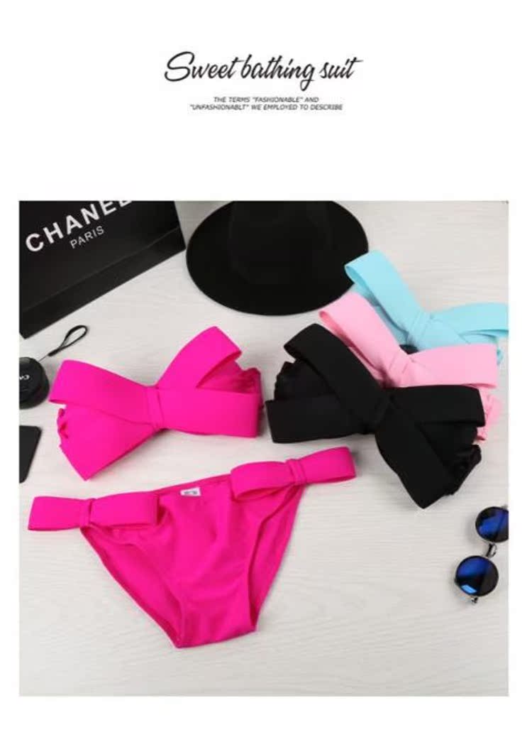 CORTUBO mới Hàn Quốc cô gái thuần khiết gợi cảm ngực lớn ngực nhỏ tụ tập bikini ba mảnh váy - Bikinis bikini đi biển đẹp 2020 kín đáo