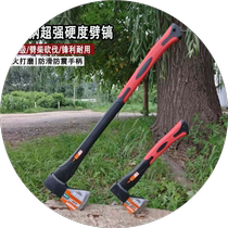 German ax mountain ax logging ax outdoor tree felling hand-forged high carbon steel ax firewood woodworking ax firewood ax