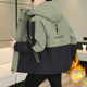 Winter Hooded Parka Men's Jacket Workwear Warm Trendy Fleece-Lined Thickened Casual Cool Jacket Coat