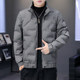 Lightweight down Jacket for Men 2025 New Winter Trendy Versatile Warm White Duck down Thickened Stand Collar Casual Coat