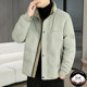 Winter down jacket men's jacket trendy fashion stand collar young and middle-aged casual sports thickened warm white duck down top