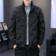 Lightweight down Jacket for Men 2025 New Winter Trendy Versatile Warm White Duck down Thickened Stand Collar Casual Coat