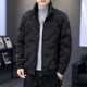 2025 Winter New Down Jacket Men's Short Trendy Stand-up Collar Slim Clothes Thickened Warm White Duck Down Jacket