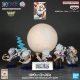 Магнитная левитация Луна + WCF Nika Luffy Set 5 штук, отдайте табличку с фиксацией