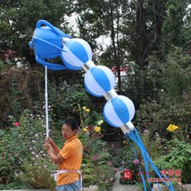  Inflatable kite air mold Tour street air mold Concert dance props Hand raise walking luminous flying dragon