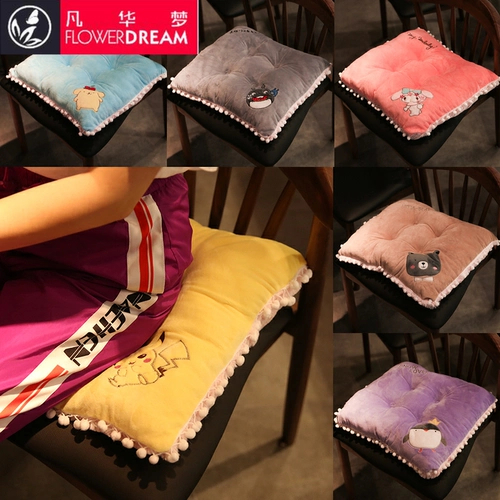 Сидеть долгое время, толстое сиденье, утолщенное пердус сиденья, студенческое кресло татами, подушка табуретки, мягкая подушка