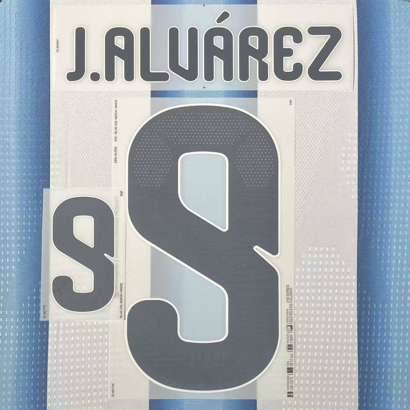 Argentina 2026 Usa-Canada-Mexico World Cup Home Player Number Messi Little Spider Enzo