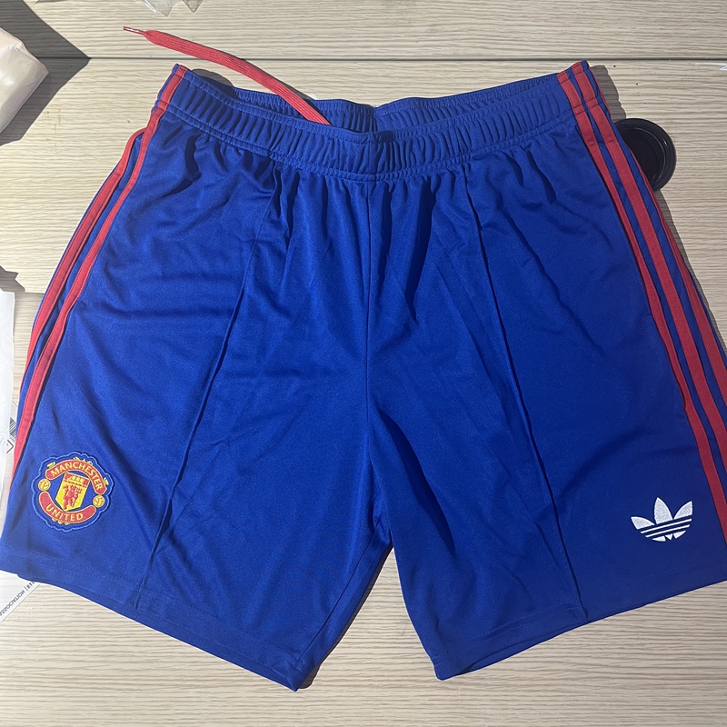 Manchester United 26-27 Away Fan Edition Football Shorts with Pockets Ka6862