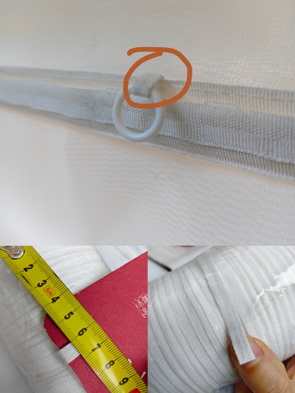 Fabric Roman Blind Accessories, Fabric Blind Accessories, No Need for Hand Sewing, Can Be Made Directly with a Sewing Machine Fabric Roman Blind Accessories, Fabric Blind Accessories, No Need for Hand Sewing, Can Be Made Directly with a Sewing Machine
