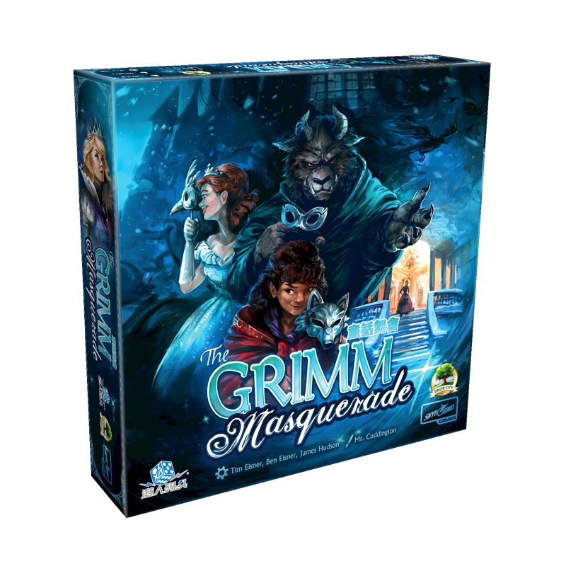 (Official genuine) Demon White Board Game Fairy Tale Ball Chinese version of Grimm Masquerade Party Reasoning