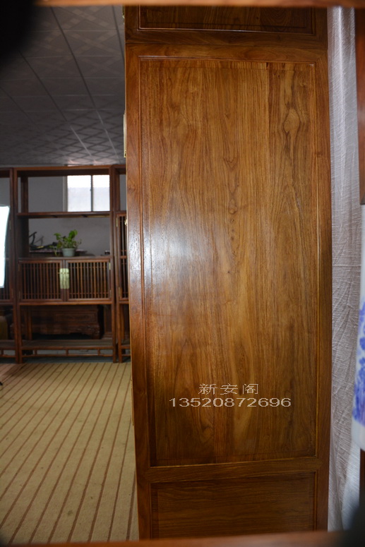 Minh và nhà Thanh Trung Quốc đồ nội thất bằng gỗ gụ cổ điển lê Phi gỗ đàn hương cửa hàng nhà máy nhím đầu nội các tủ quần áo - Buồng tủ quần áo 3 buồng
