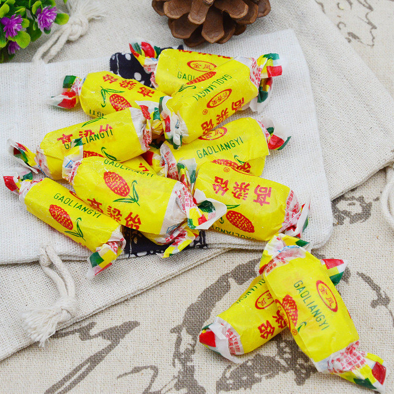 Old fashioned high-sorghum syrup soft sugar nostalgic candy Bulk 1000 grams of delight Sugar small snacks New Year goods