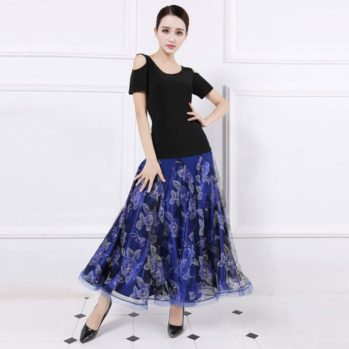 Юбка национального стандартного танцевального исполнения современное танце