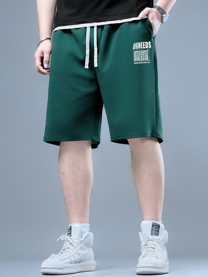 Men's Summer Shorts, Plus Size, Trendy Brand, Extra Large, American Style, Versatile Casual Sports Shorts