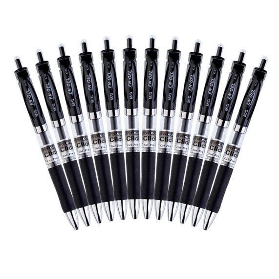 Morning light presses neutral pen K35 pen core 0 5 black blue and red signature pen doctor prescription carbon pen teacher