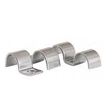 304 stainless steel P type M type single side and bilateral pipe card single hole riding card instrument pipe card single and double pipe card K01