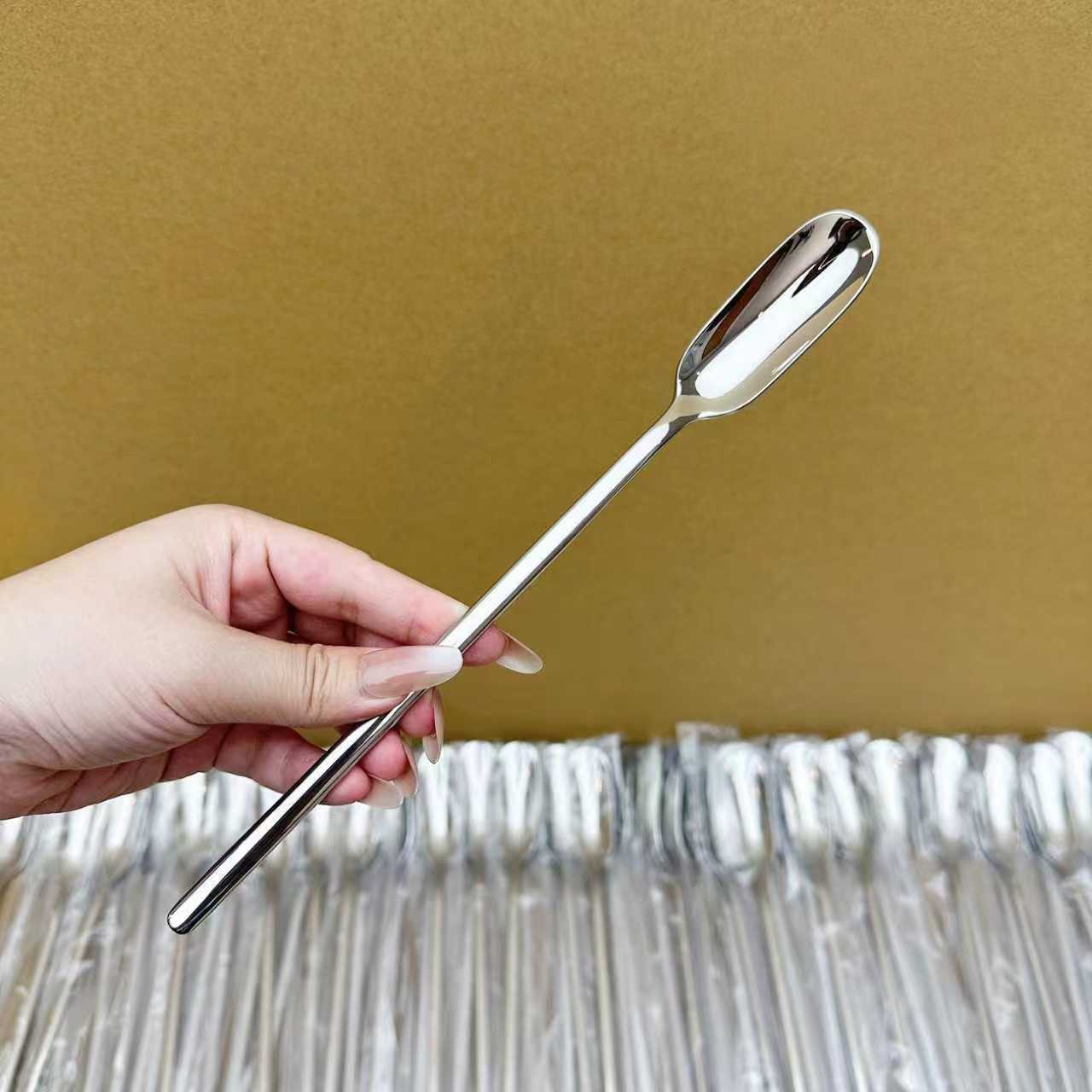 OUDING不锈钢长柄搅拌勺:舌尖上的精工之美