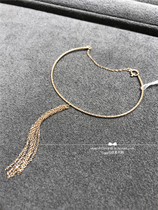 Japan Direct delivery Vendome Aoyama 10k Swaying tassel fine bracelet bracelet