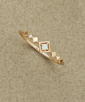 Japan direct mail jouete 10k diamond opal diamond ring