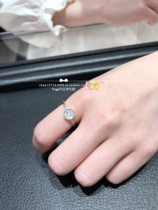 Japan direct mail agete acardo 21 summer 10K Silver Diamond Beach shell mosaic ring