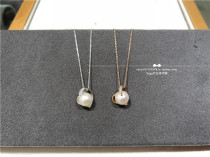 Japan Direct mail Star Jewelry 10k three-dimensional love akoya sea pearl necklace